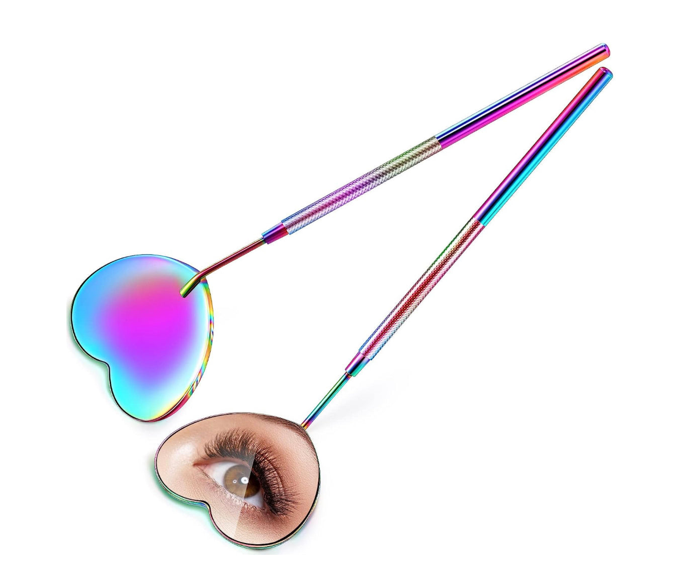 RAINBOW HEART MIRROR