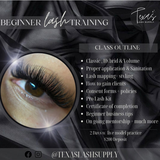 TLS BEGINNER LASH COURSE