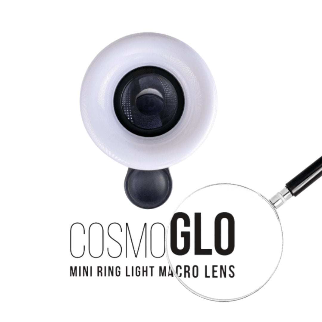 CosmoGlo Mini Ring Light Macro Lens