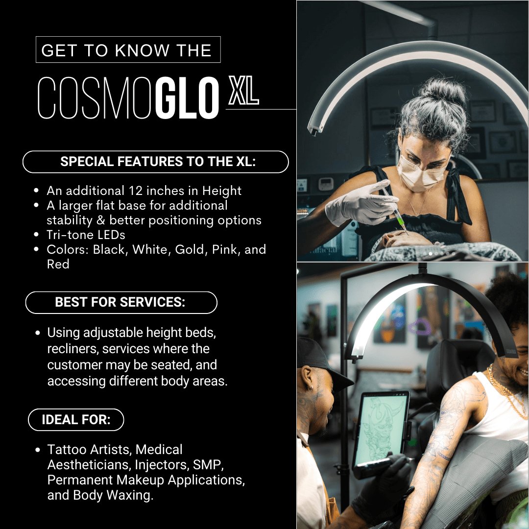 CosmoGlo XL Light Bundle + Phone Clip